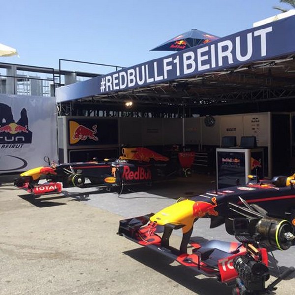 Red Bull F1 Showrun Beirut